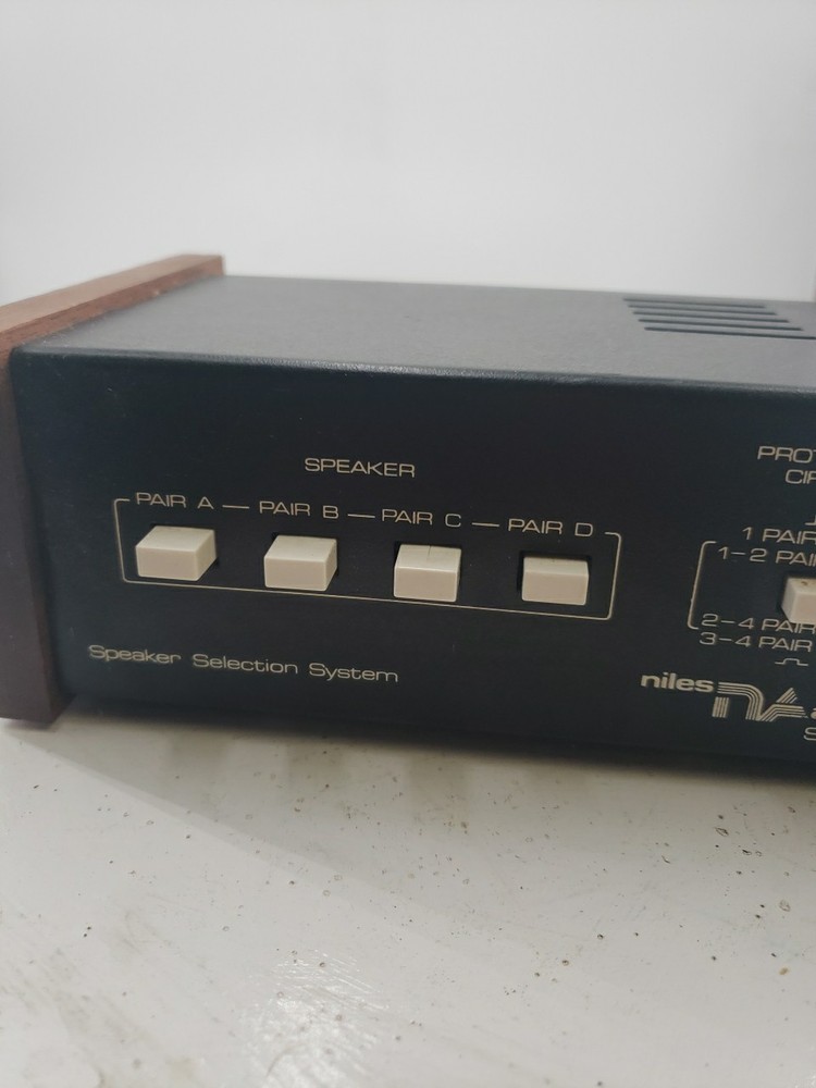 Niles Sps 1 Speaker Selector Box Switch Audio