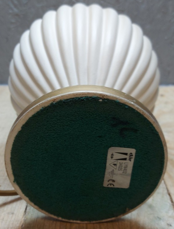 Vintage Table Lamp Painted Ceramic Table Bedside Lamp Light där Lighting Group