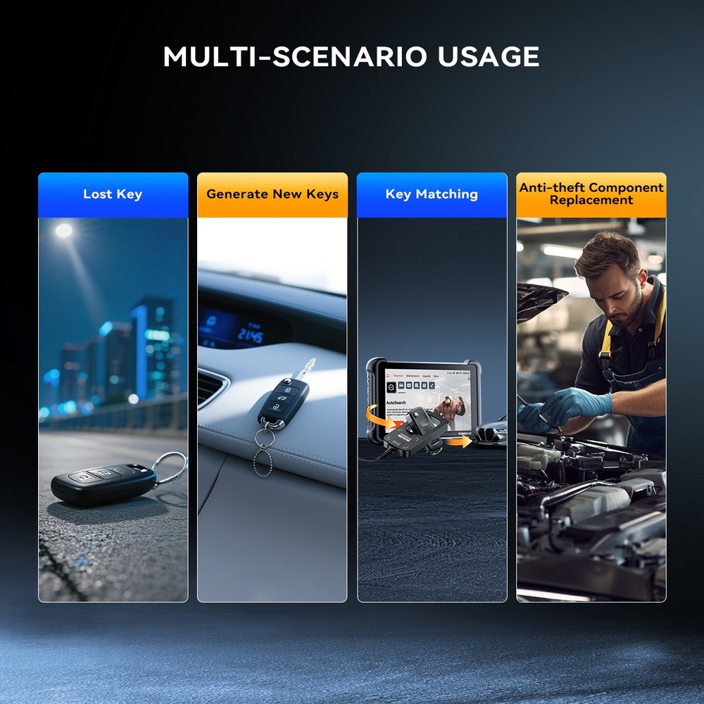 MUCAR 892 BT Car OBD2 Scanner Diagnostic Bidirectional 35 Reset TPMS+Key program