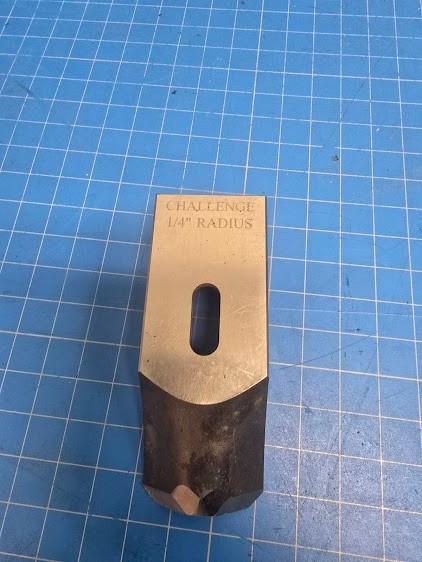 Challenge Corner Rounder 1/4" Radius Knife Only