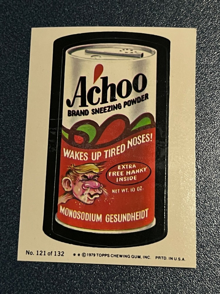 1979 Wacky Packages 2nd Series Rerun Complete Your Set U PICK