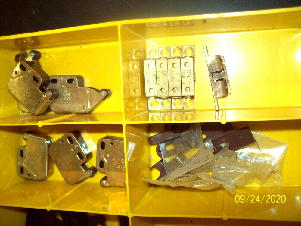 5 Adjustable double Ball Catch, 6 Mini-latch pivot hinge-Wood Hinge Part Kit