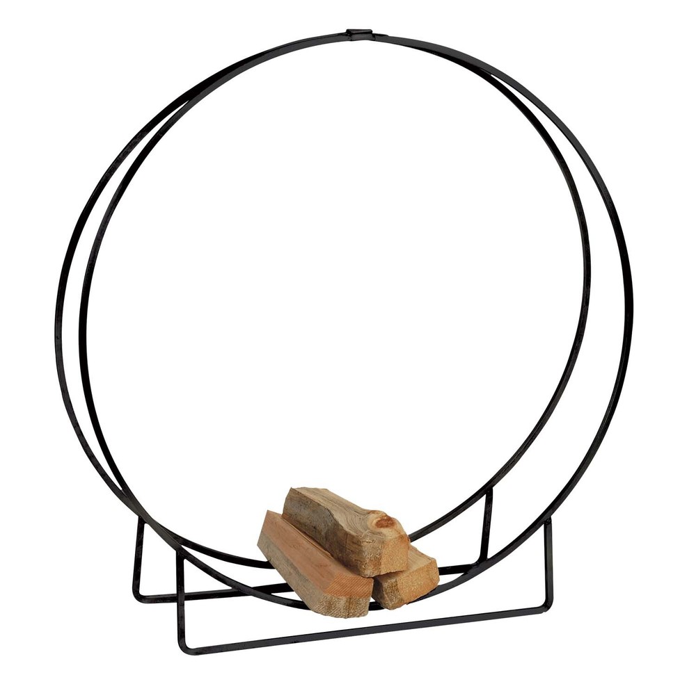Dagan Black Log Hoop, 12in.