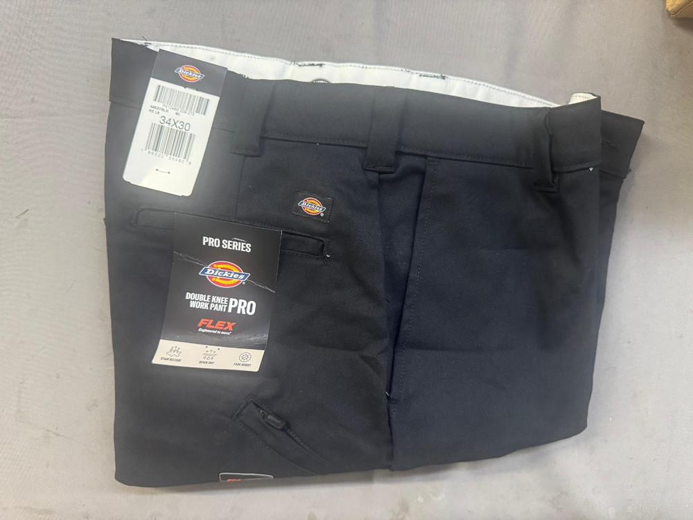Dickies Men's Flex Regular Fit Double Knee Work Pants