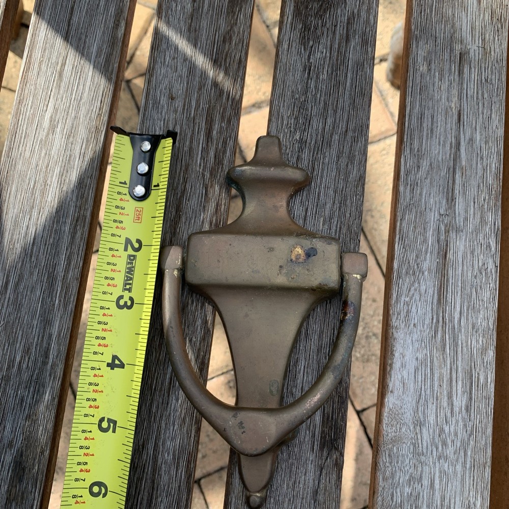 G and D Solid Brass Door Knocker Made In Spain