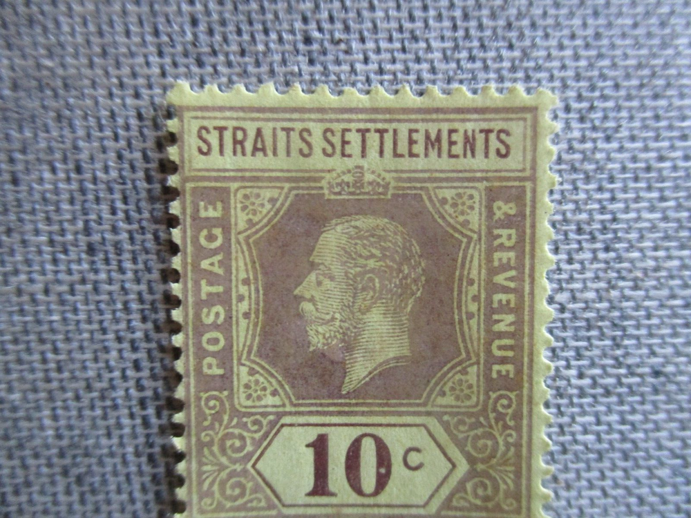 Straits Settlements, Scott#191a, MH