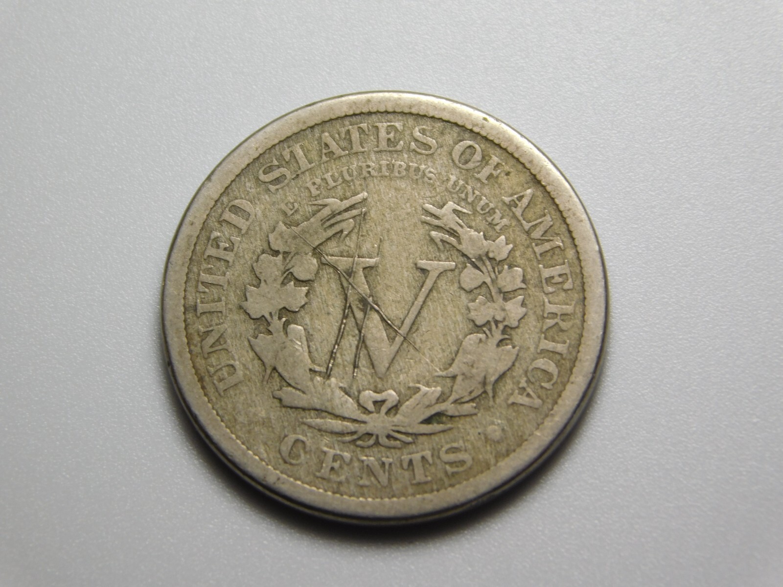 US COIN 1890 LIBERTY HEAD V NICKEL