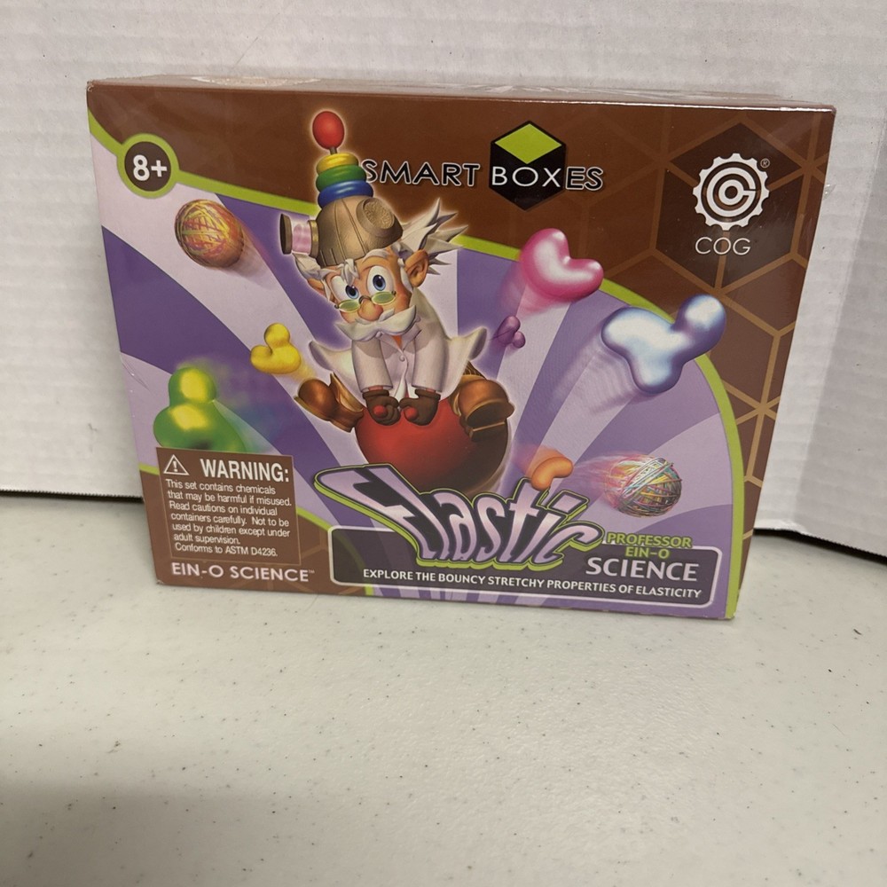 Smart Boxes Elastic Science Professor Ein-o Explore the Bouncy Stretchy Properti