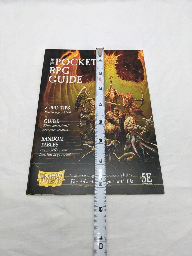 Dragon Shield The Pocket RPG Guide Catalog Booklet