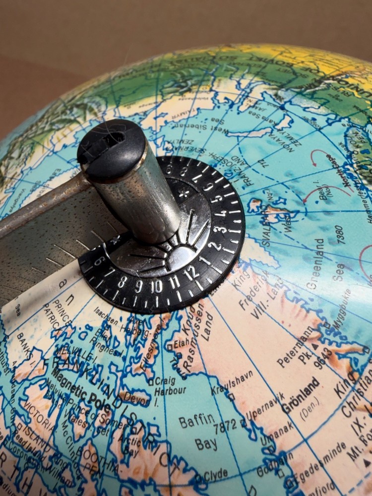 Nice Vintage Scan Globe Danish Dated 1972 Working Order