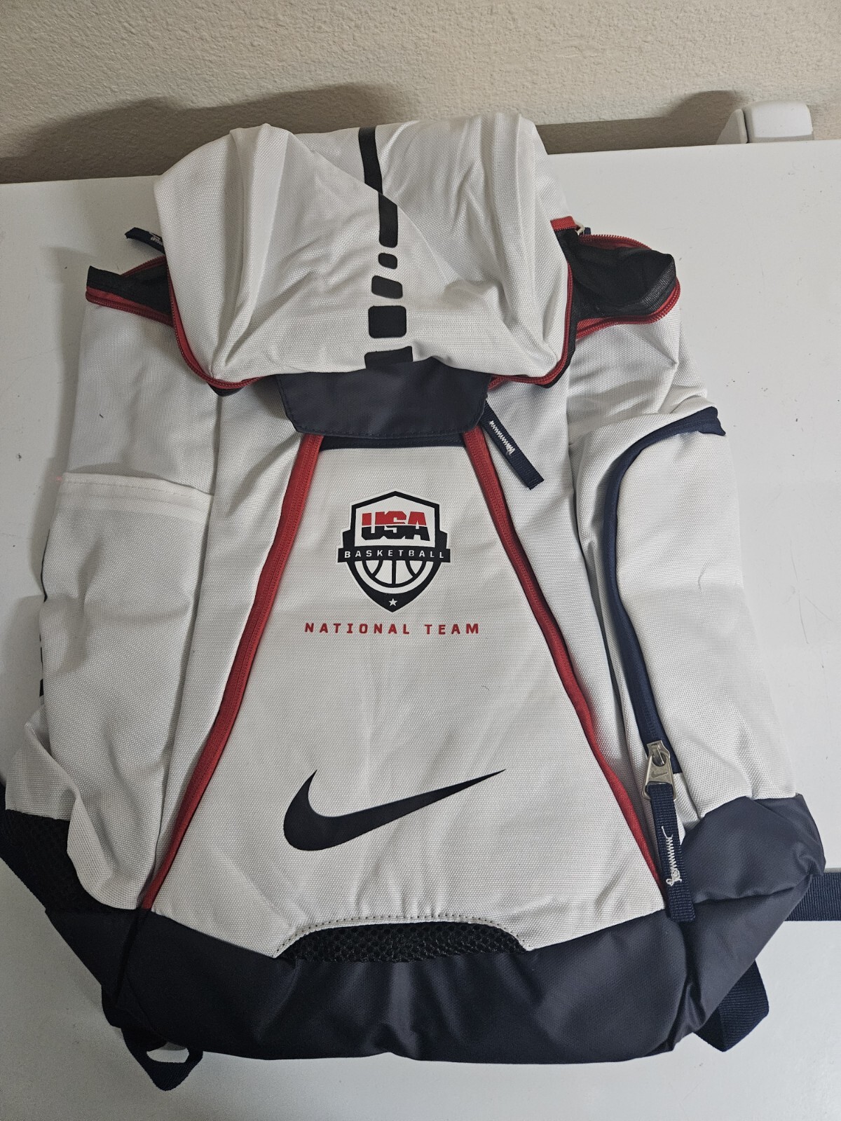 Nike Hoops Elite Pro USA Basketball Team Men’s Backpack Black Red