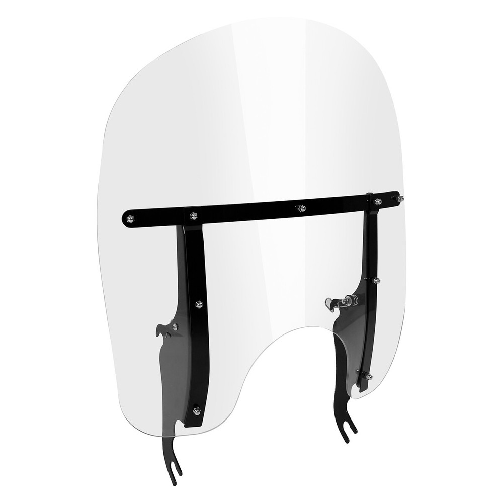 Clear Windscreen Windshield Fit For Harley Softail Slim Fat Boy FLST 2000-2017