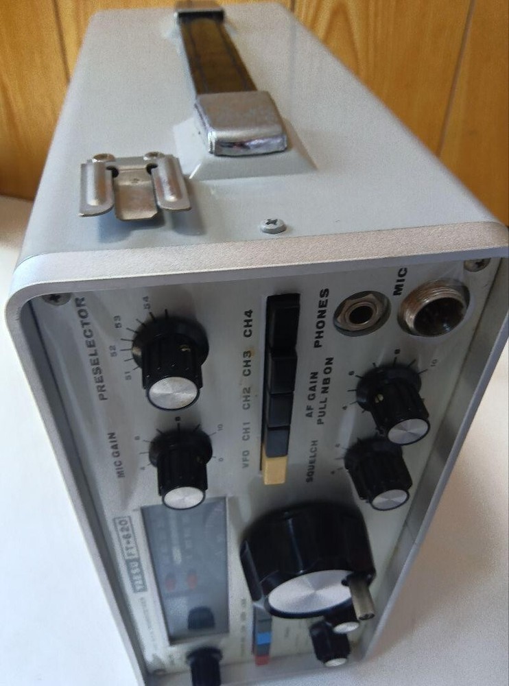 YAESU FT-620 6m band dedicated transceiver with box Ham radio Power-confirmed