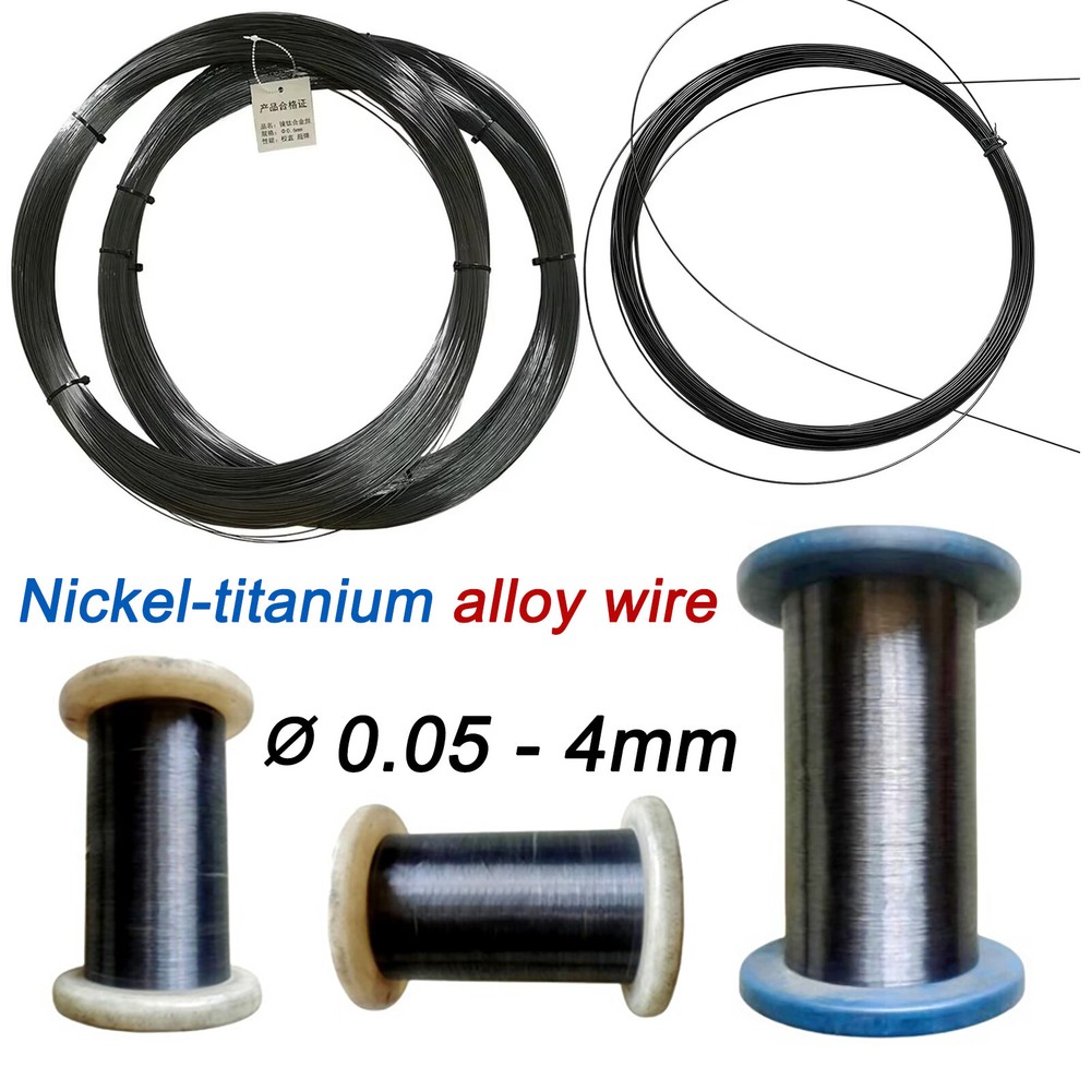 1m Shape Memory Wire NiTiNol (Shape Memory Alloy - SMA) Smart Material