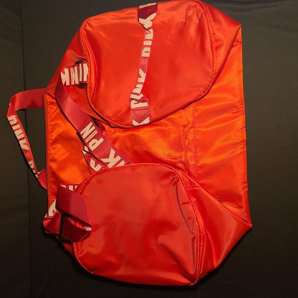 Red Gym/Duffle Bag - "PINK"