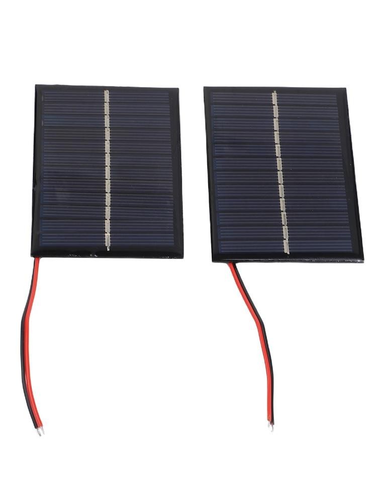 Efficient 6V Solar Panel with 15CM Cable for Various For DIY Applications