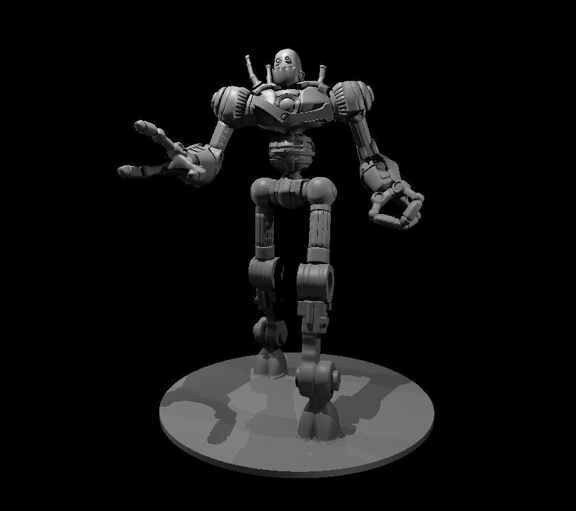 Clockwork Titan Robot Monster Manual 28mm Scale DND D&D Tabletop Mini