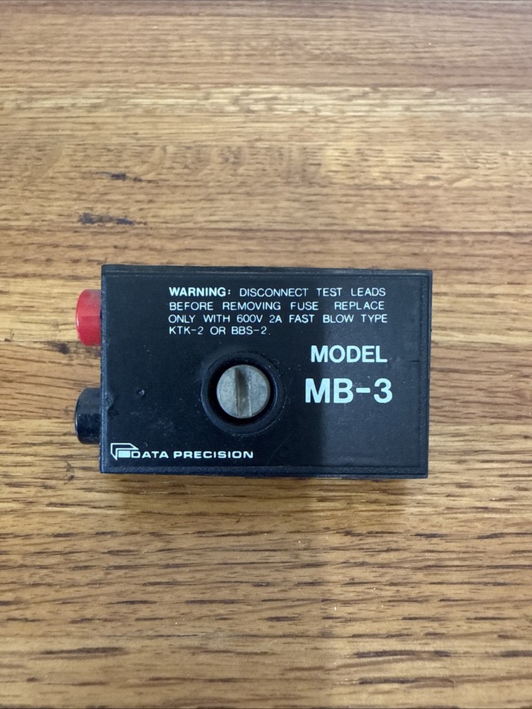 Data Precision Model MB-3 Plug In Accessory