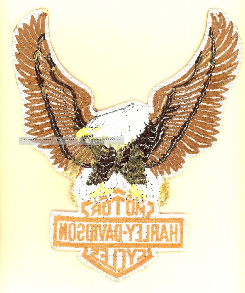 Terrific Unused Harley-Davidson Motorcycle Jacket Back Patch