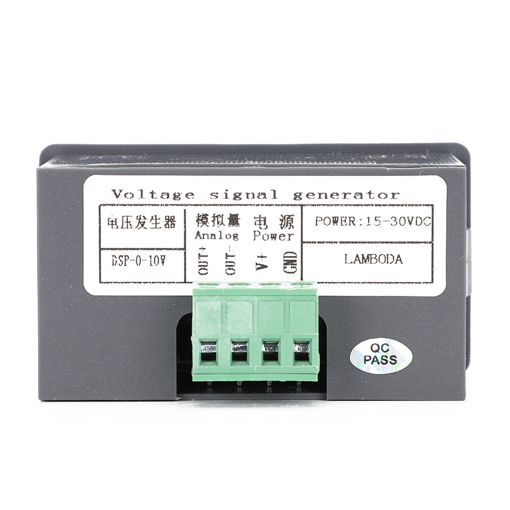 Digital Voltage Generator Adjustable Multiturn Potentiometer 0-10V