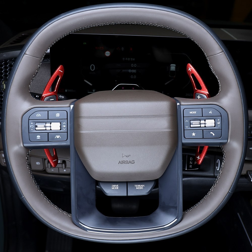 2PCS Aluminum Car Steering Wheel Shift Paddle Extensions For KIA Telluride 2027
