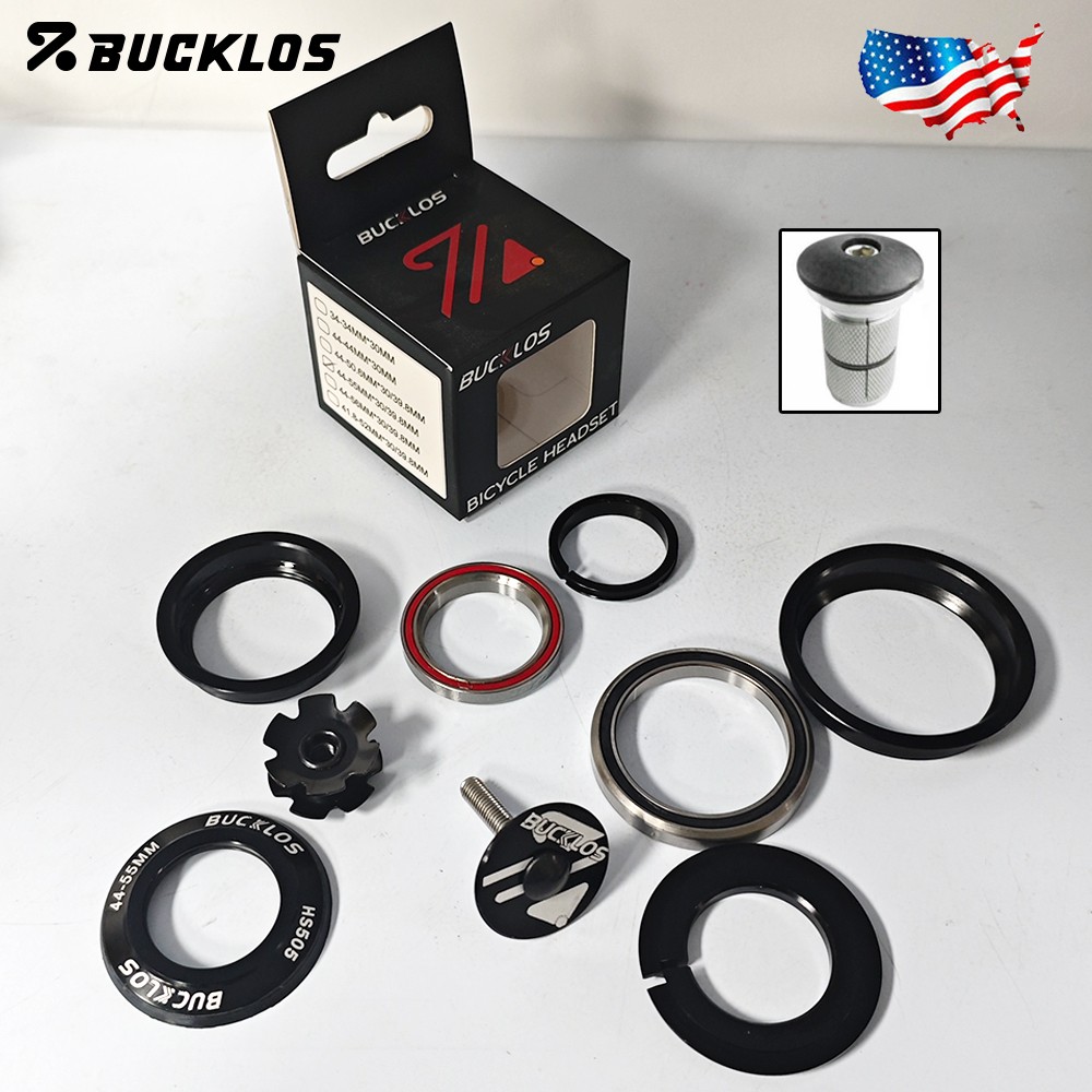 34/44/44-56mm 1-1/8" Threadless MTB Road Bike Bicycle Sealed Bearing Headset Set