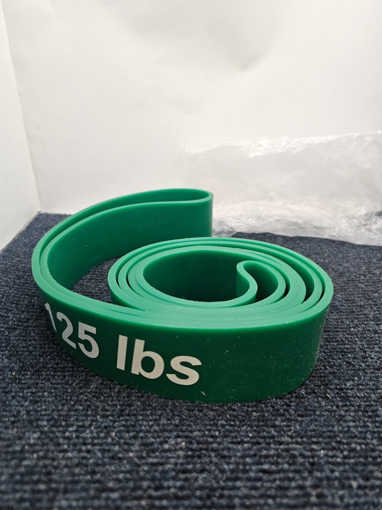 (QTY 2) Lezer 55-125 lbs Resistance Bands - Pull Up Bands - Green