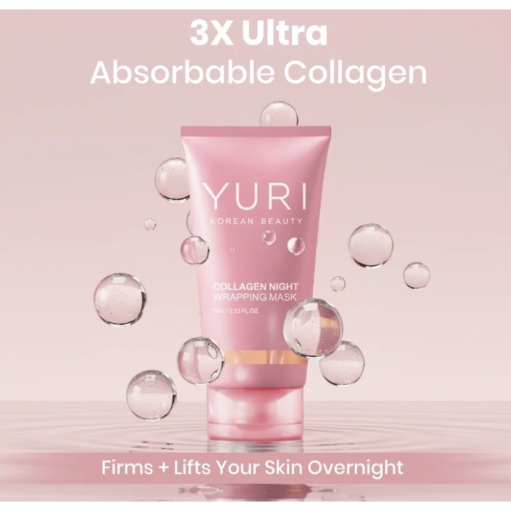 YURI Collagen Night Wrapping Mask new