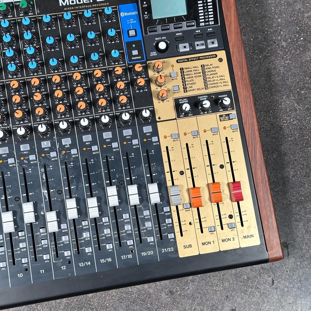 Tascam Model 24 Live Recorder & Mixing Console With Audio Interface; AS-IS