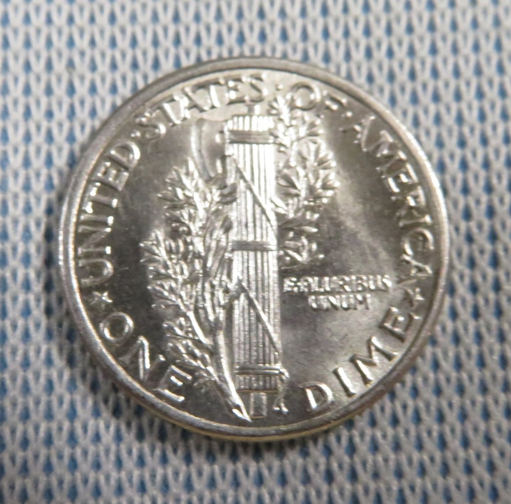 1937 Mercury Dime - GEM BU - FSB