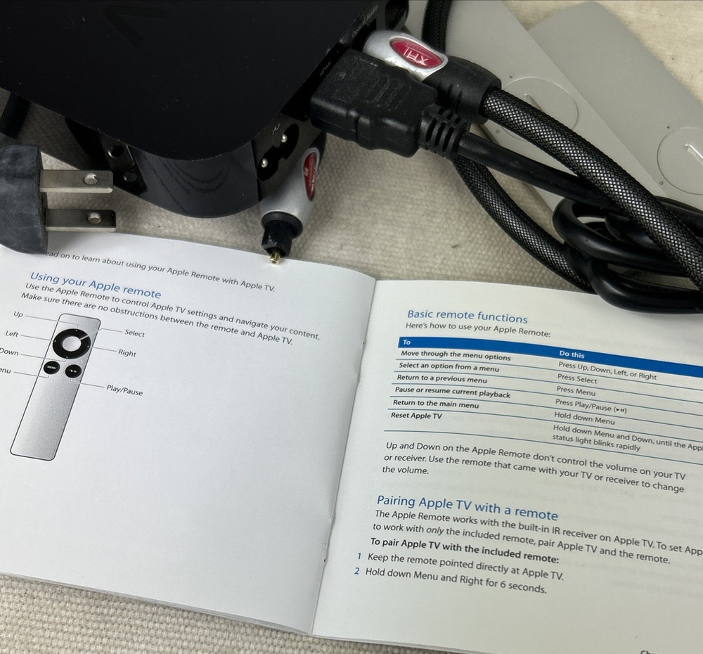 Apple Tv A1469 basic streaming AirPlay, READ DESCRIPTION 3rd GEN