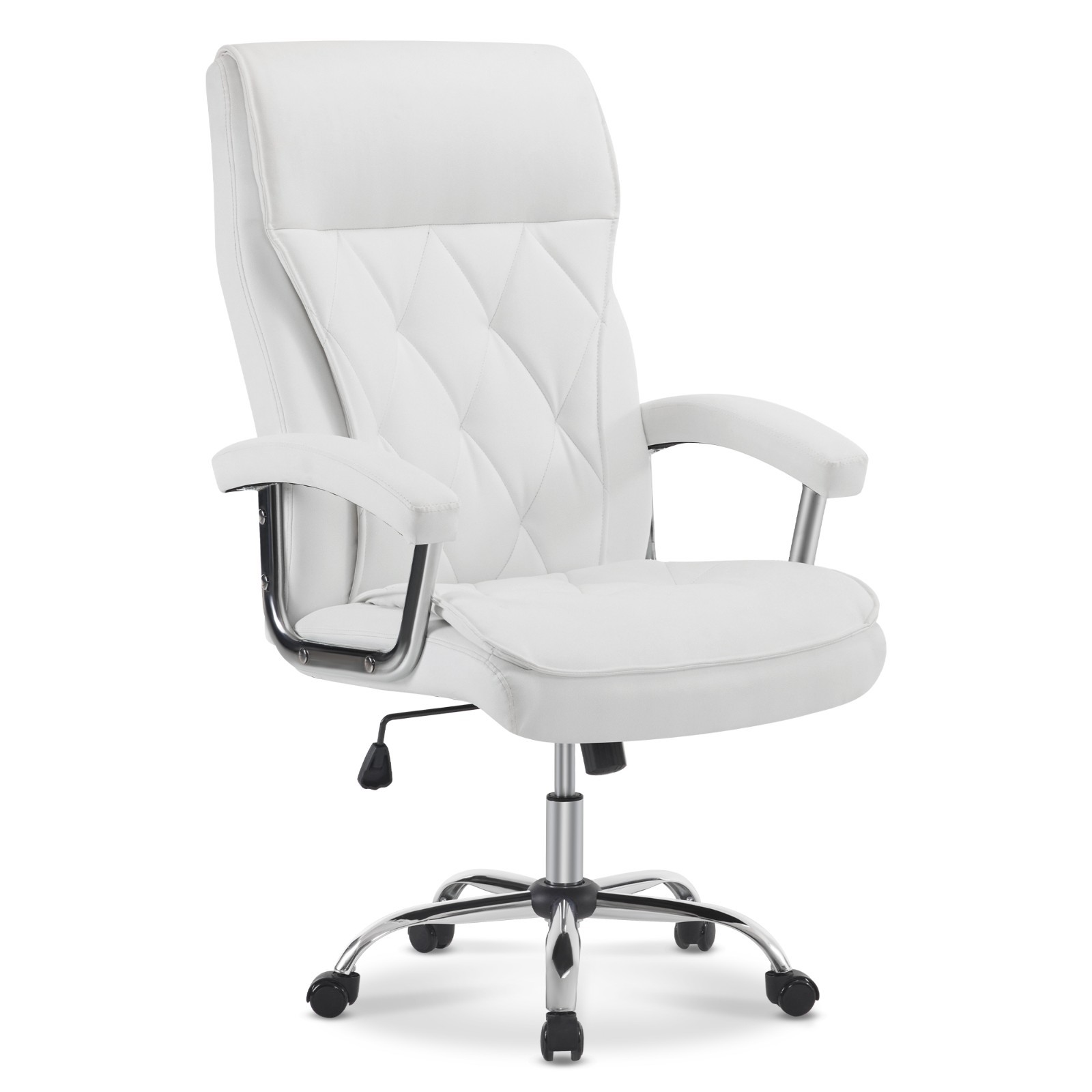 Adjustable Home Office Chairs,Salon Nail Chair for Nail Tech with Thick Backrest