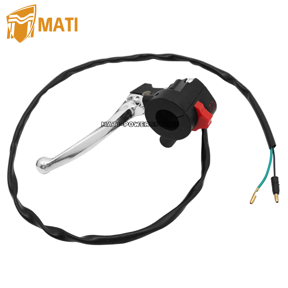 Right Handlebar Kill Start Stop Switch & Brake Lever for Honda CRF50F 2004-2023