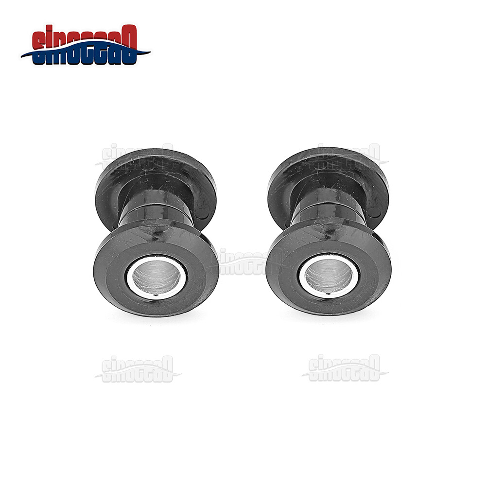 Black Polyurethane Handlebar Riser Bushing Kit For Harley Touring 83-24 Softail
