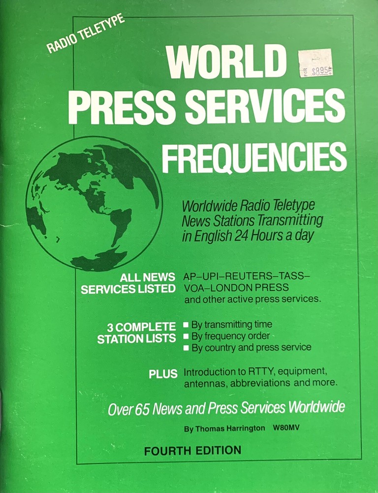 WORLD PRESS SERVICES FREQUENCIES HANDBOOK
