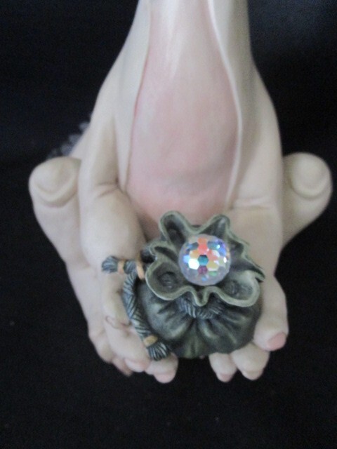 Vintage Panton Dragon Statue - Signed