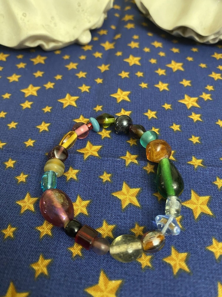Glass Bead Bracelet - Handmade