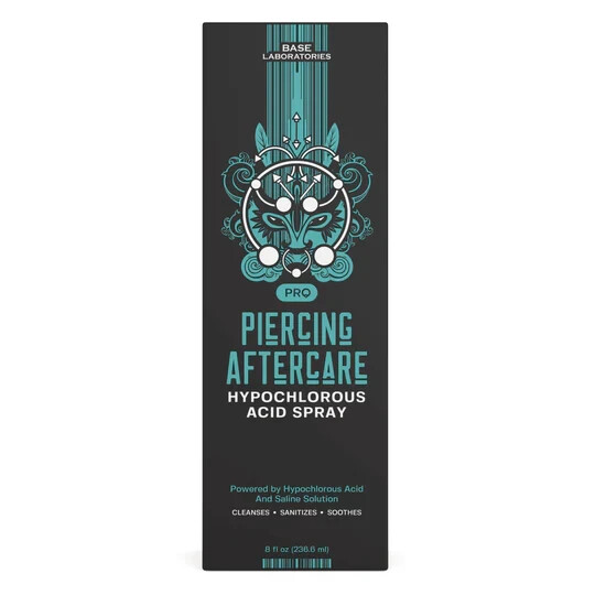 Piercing Aftercare Hypochlorous Acid Spray