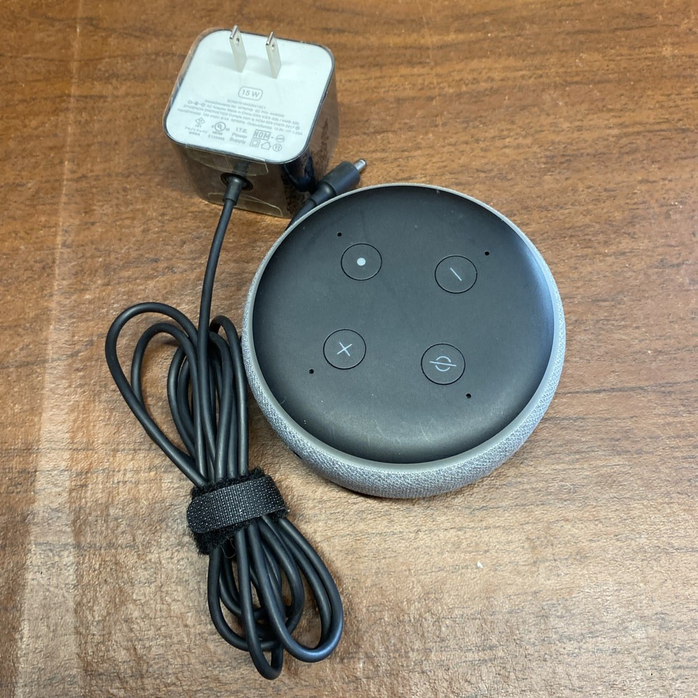 Amazon Echo Dot 3rd Gen Smart Speaker - Heather Gray (D9N29T)