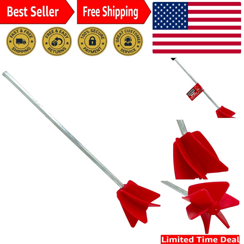 Durable Paint Mixer Drill Attachment -  & Easy Clean Design