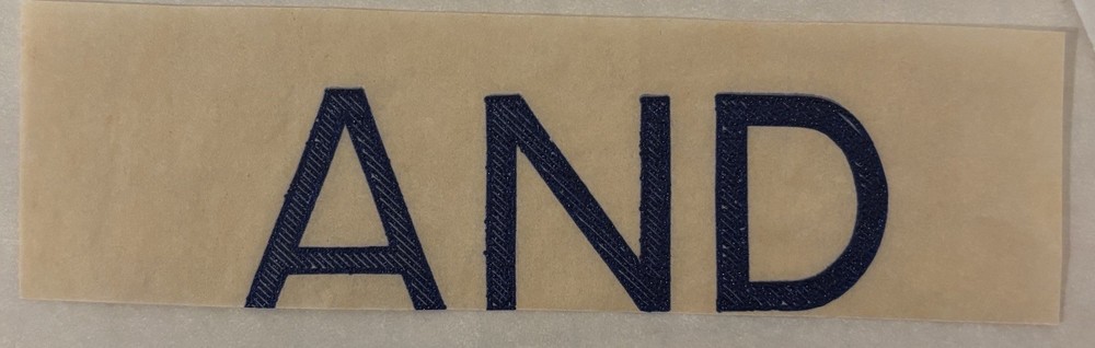 Original Vintage AND Mini Iron On Transfer