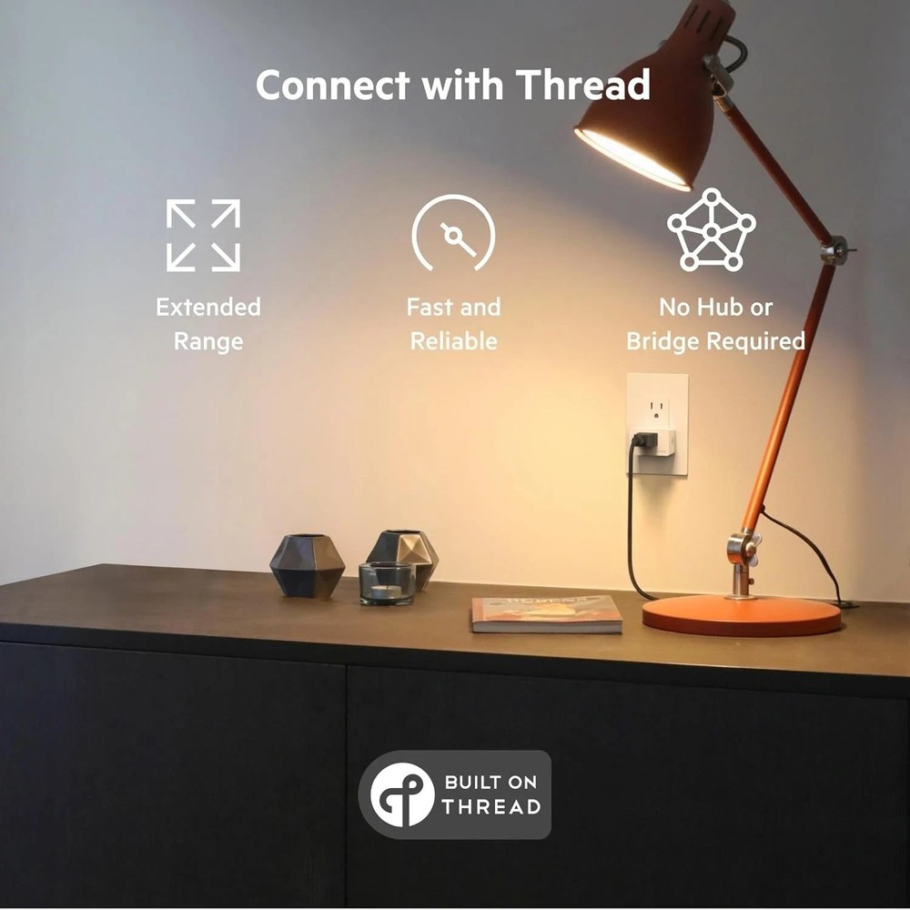 WeMo - Smart Plug with Thread WSP100, HomeKit, Bluetooth, NFC, Apple Siri