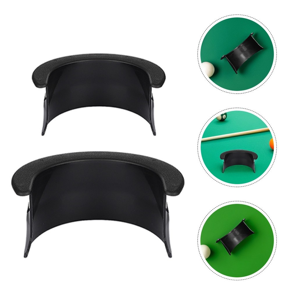 6pcs Pool Table Pocket Liners Plastic Billiard Table Corner Guard Trim