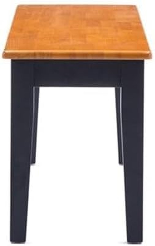 Shaker Bench, Black/Oak