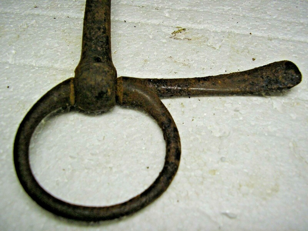 Vintage Horse Bit Decorative Rusty Solid Style