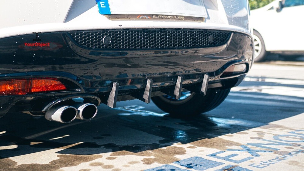 Alfa Romeo Mito Rear Diffuser, diffuser fins 4 pieces
