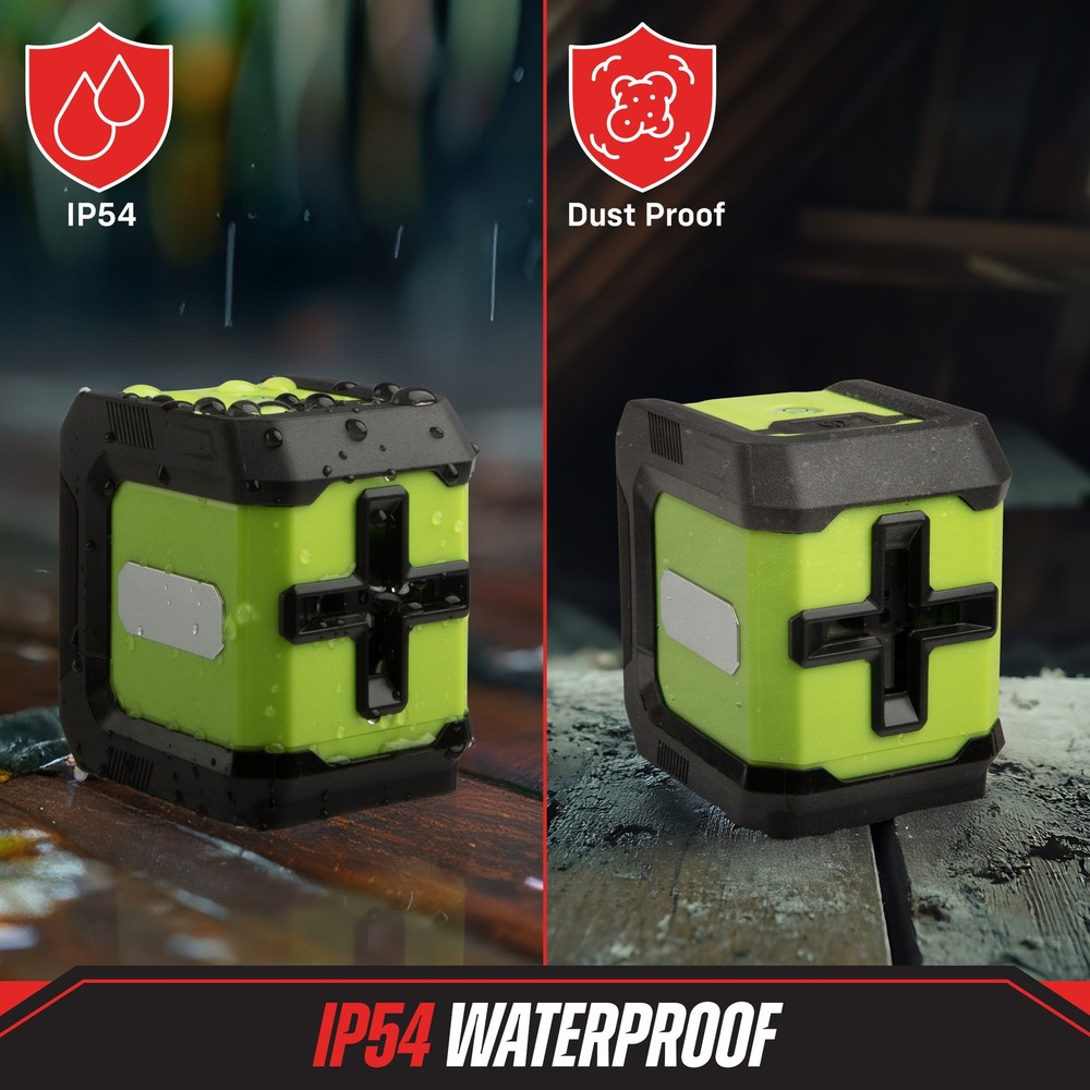 Laser Level 98ft Digital Level Tool Self Leveling Green Laser Leveler Tool