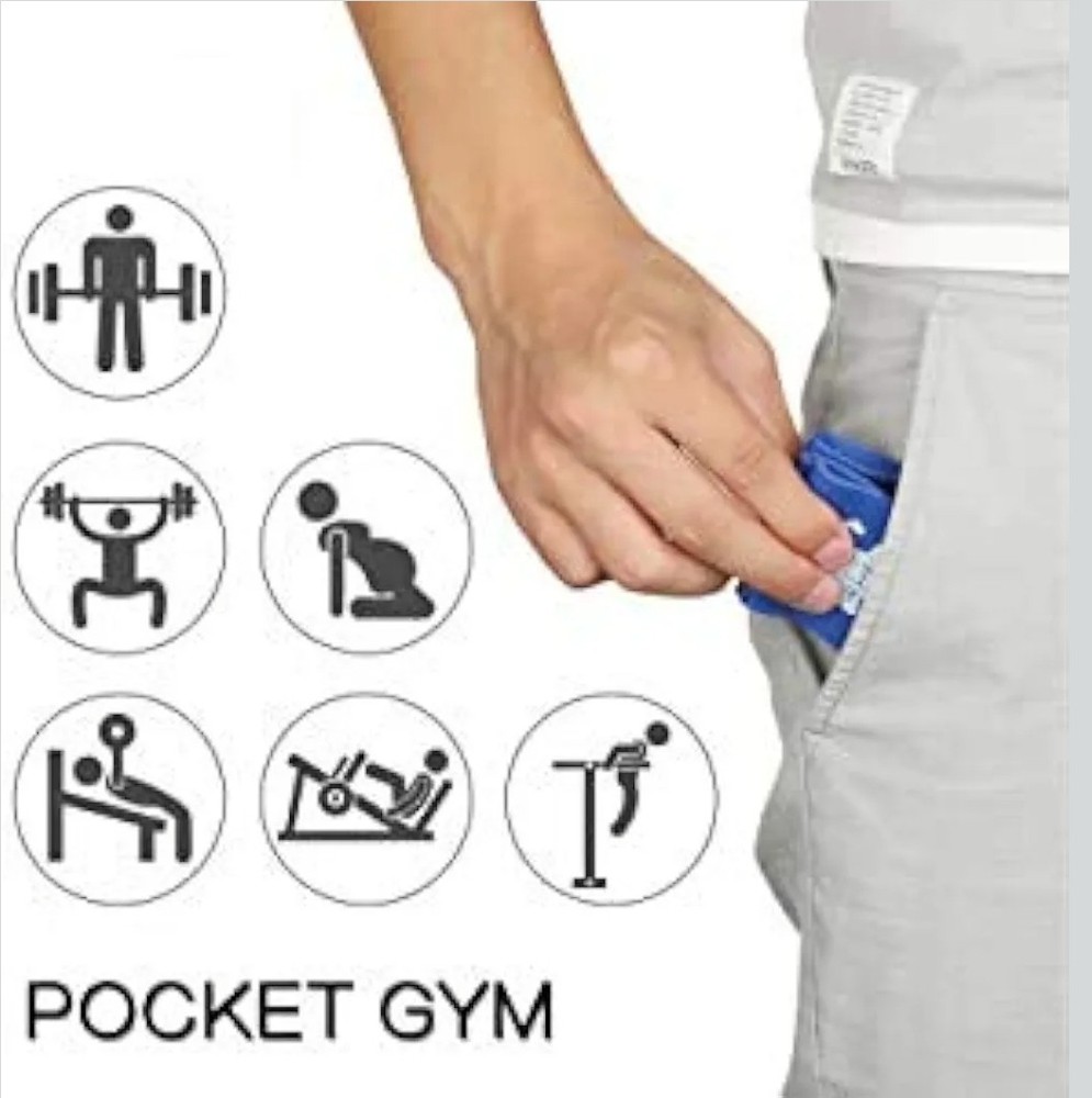 Resistance Exercise Therapy Bands for Stetching Stabilizing Muscles (5-Bands)