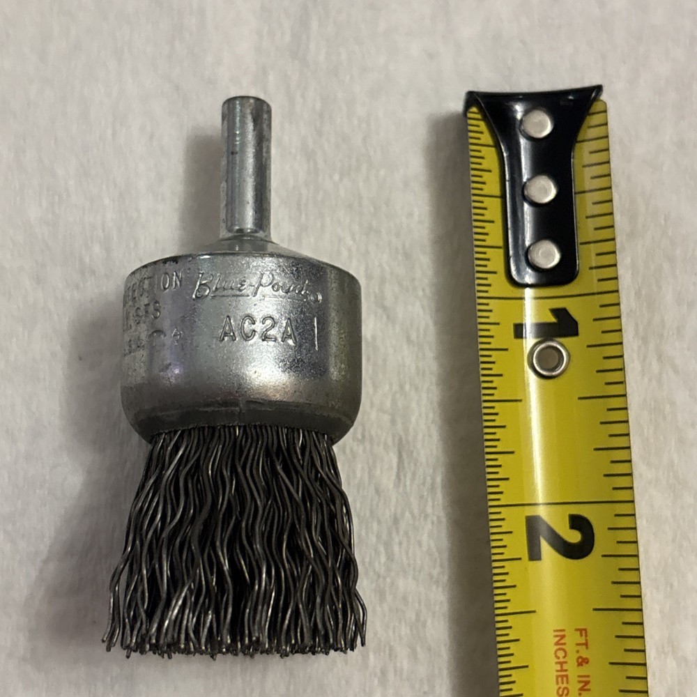 BLUE POINT Tools 1 1/4" diameter Wire Brush Shank AC-2A