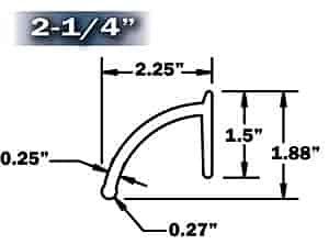 Pacer Performance 52-168 No-Lip Side Mount Flexy Flares